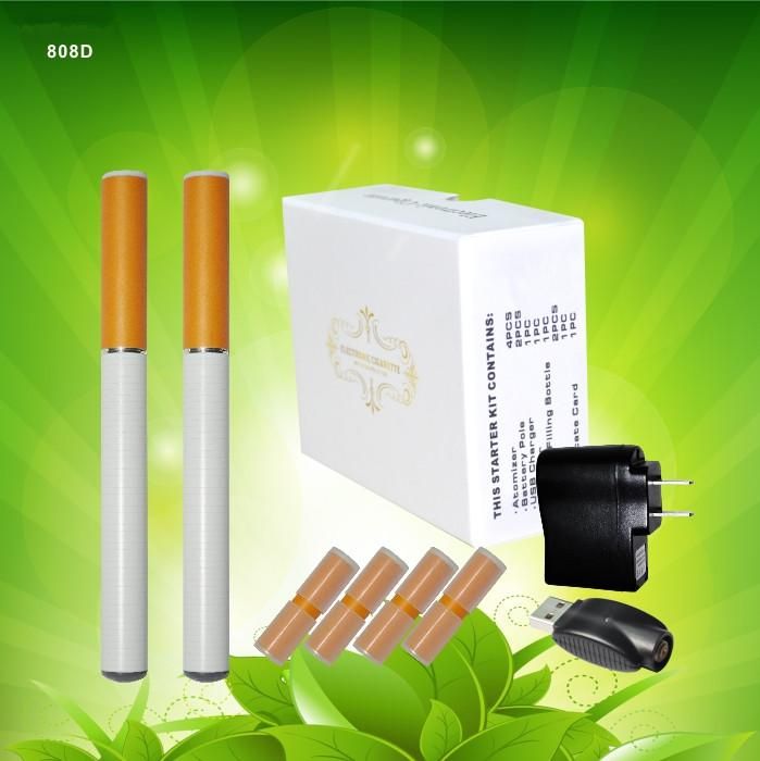Best Seller Mini Electronic Cigarette Ladies E Cig 808D E-cigarette Kit