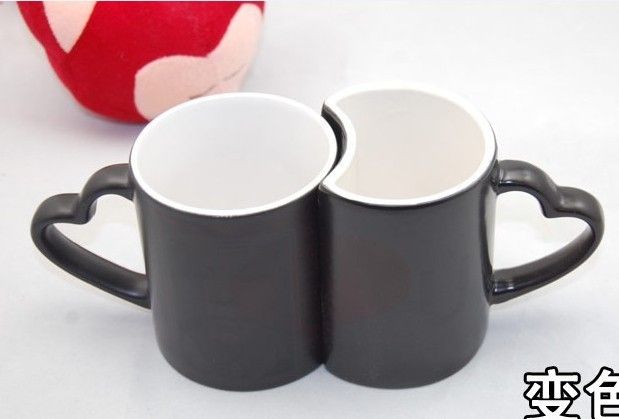 heat transfer DIY unique design ceramic beer cups 
