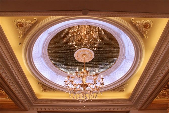 Waterproof, Fireproof PU Ceiling Medallions