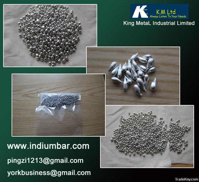 Indium ball/Indium Granules/Indium Shot