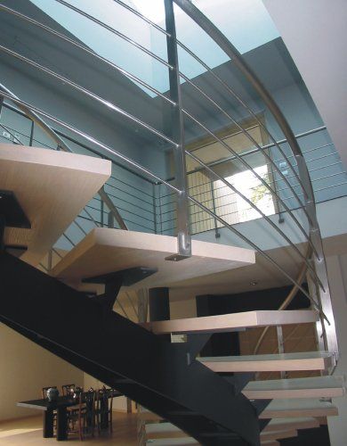 Steel staircases