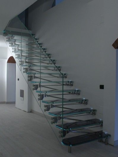 Steel staircases
