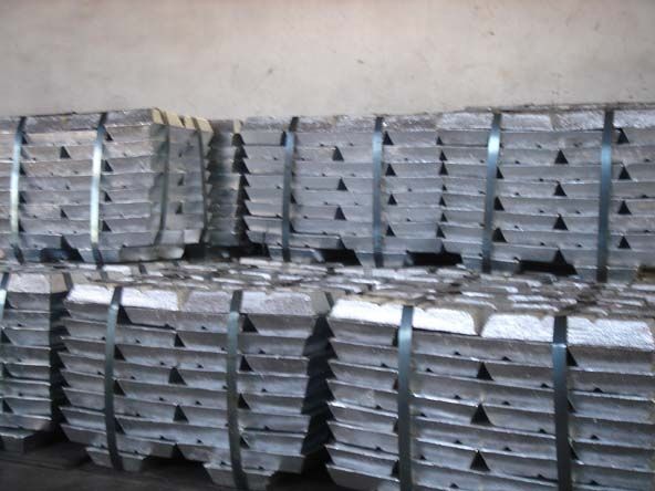 Zinc ingot 99.995%