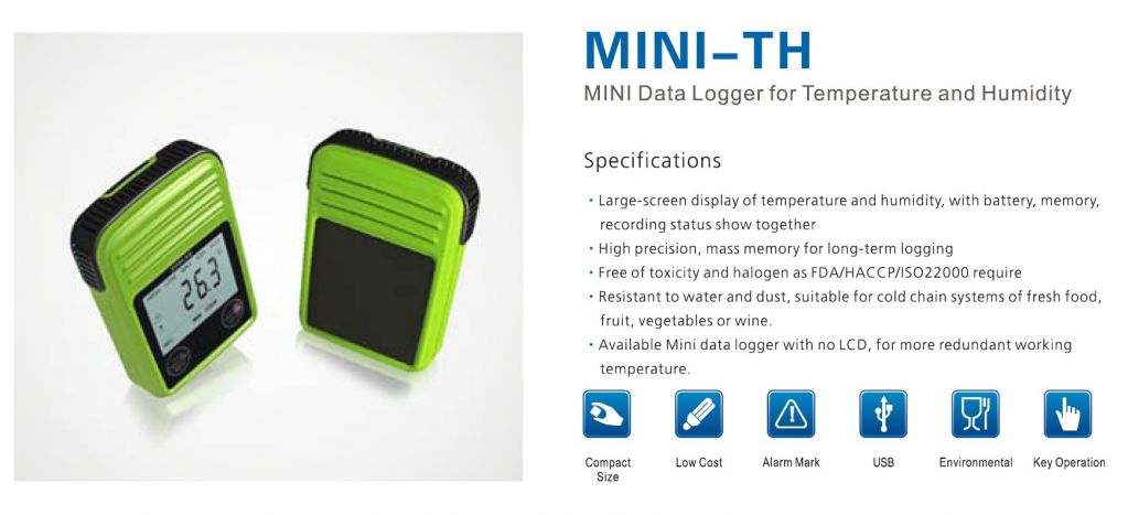 MINI-TH   (MINI data logger for temperature and humidity)