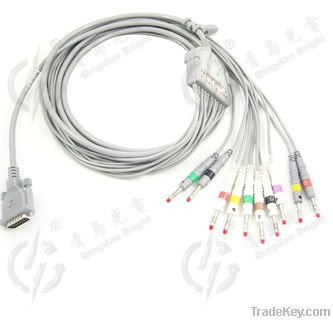 ECG/EKG Cables with Lead wires