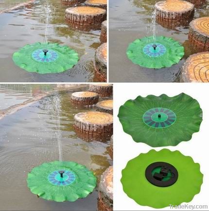 Solar Floating Pump with Waterlily