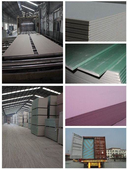 manufacture good quality gypsum drywall board/plaster board