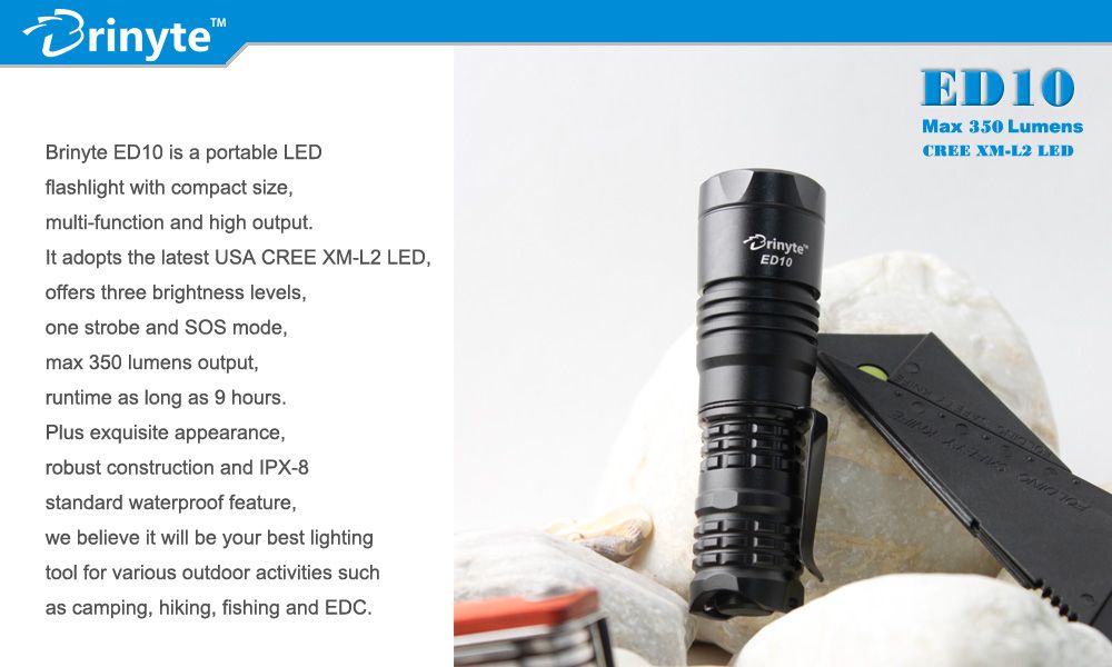 portable led flashlight
