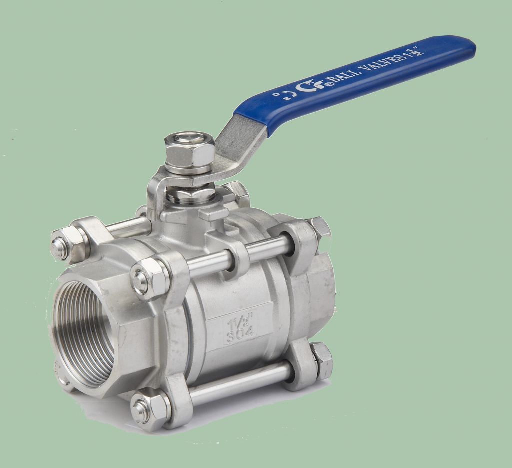 Sanitary Thread 3PCS Ball Valve