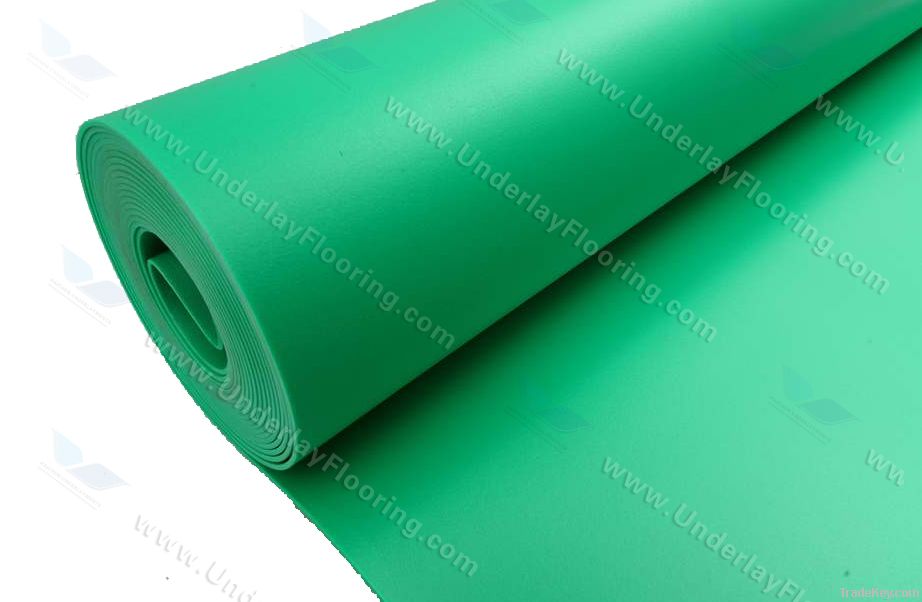 IXPE crosslinked polyethylene foam underlayment for bamboo flooring