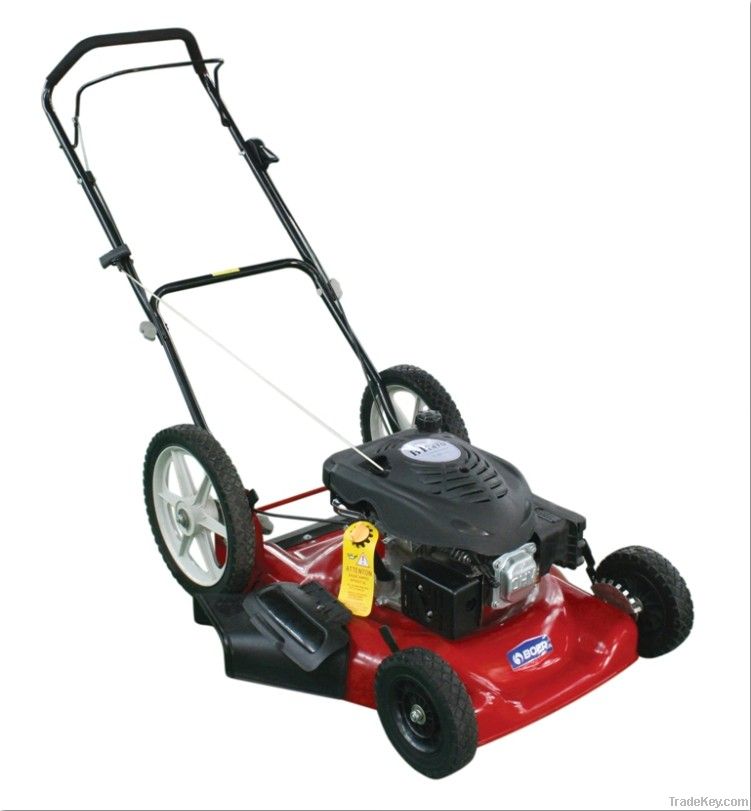 22 inch side discharge and mulching lawn mower