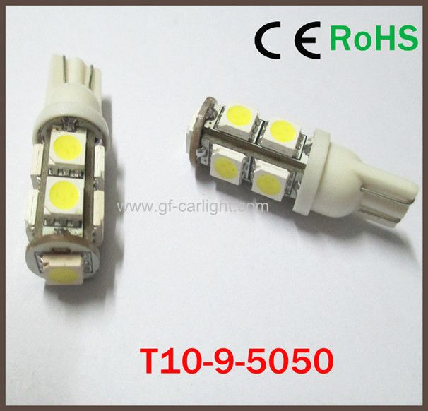 T10-9-5050SMD LED Tail Light, Indicator Light, High quality 