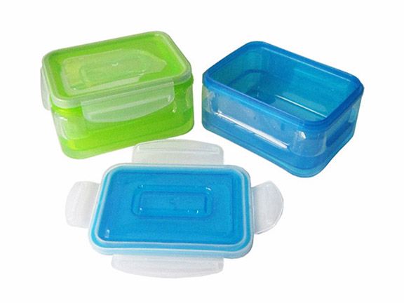 TRS-1002A Plastic Double Wall Food Container Keep Cool