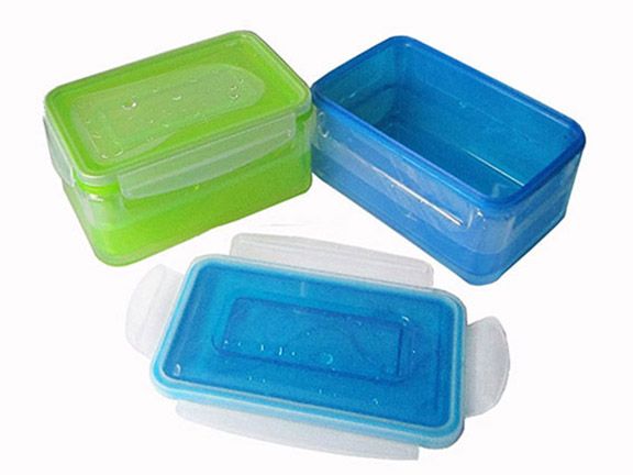 TRS-1004A Plastic Double Wall Food Container Keep Cool