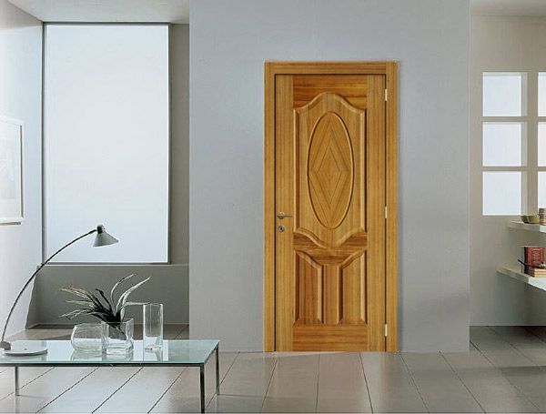 Moulded Natural Veneer MDF Door Skin