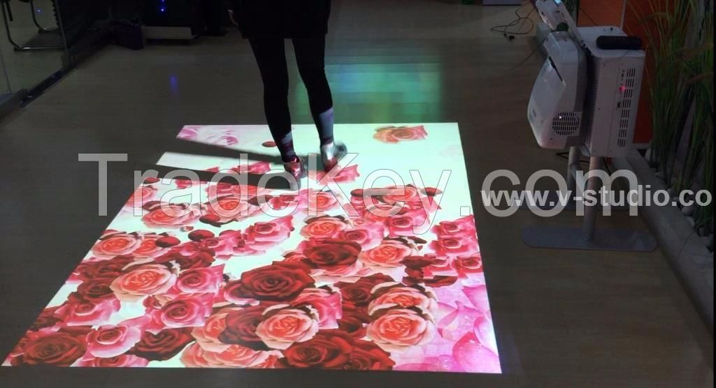 Interactive floor &amp;amp;amp; wall projection by V-Studio