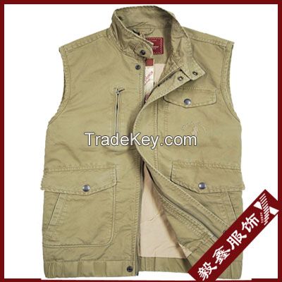 High quality work uniform waistcoats from China factory