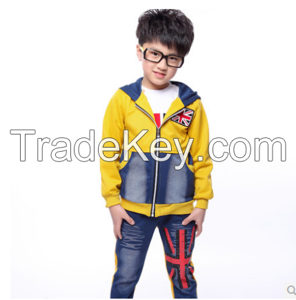 2014Fashion handsome kid's jacket from China manufaturer