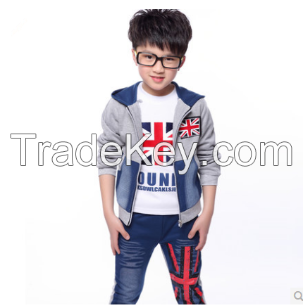 2014Fashion handsome kid's jacket from China manufaturer