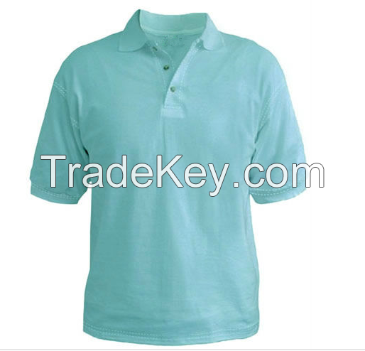 Wholesale high quality 100% cotton plain sport polo t shirt for men