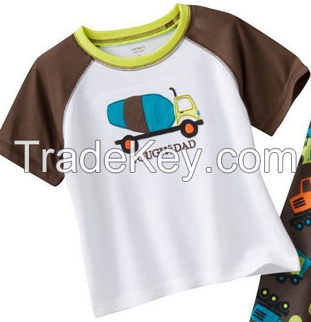 Top quality China manufactures children clothes children t shirt printed