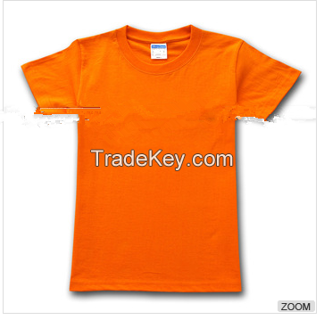 Custom Made Combed Cotton  Round Neck TShirt For Printing