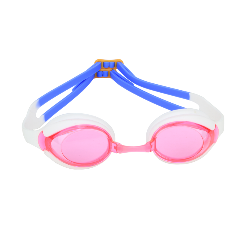 Adult anti-fog and UV Colorful swimming goggles