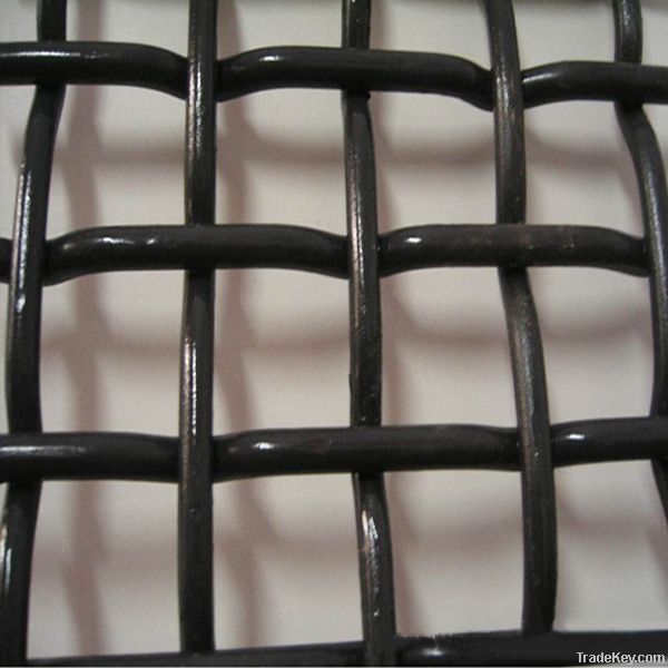 stainless steel/galvanized crimped wire mesh&crimped mesh