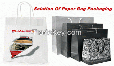 Solution of paper bag packaging