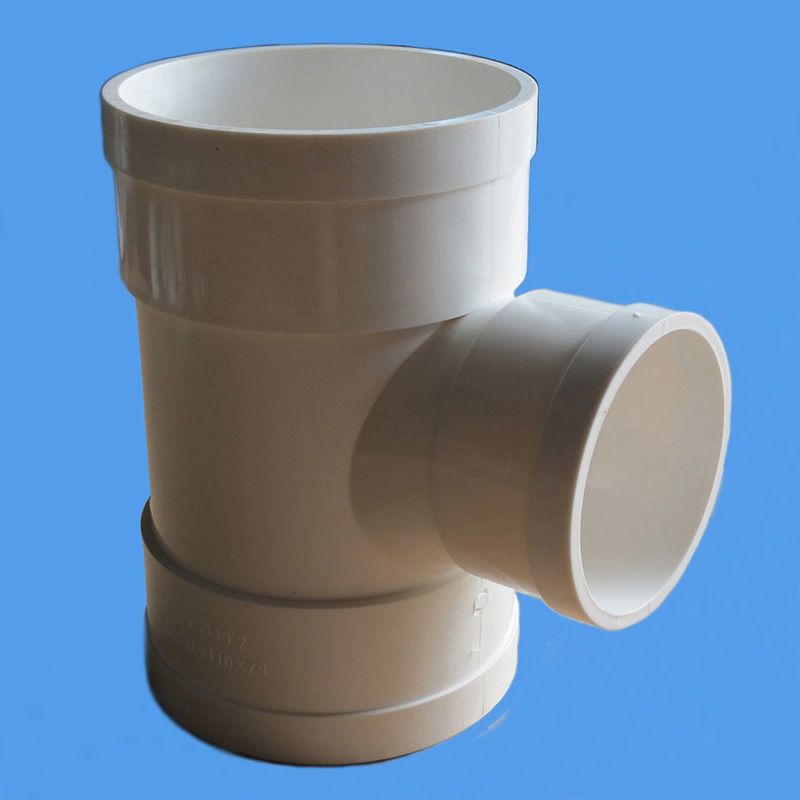 PVC/UPVC/plastic reduced tee for water drainage