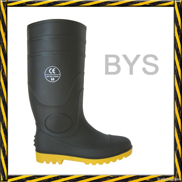 safety pvc rain boots