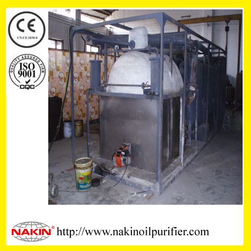 Waste Black Engine Oil Distillation Plant