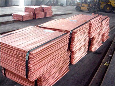 Factory price purity 99.9% copper cathodes
