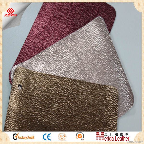 shiny pu/pvc leather for Jewelry box and handbags