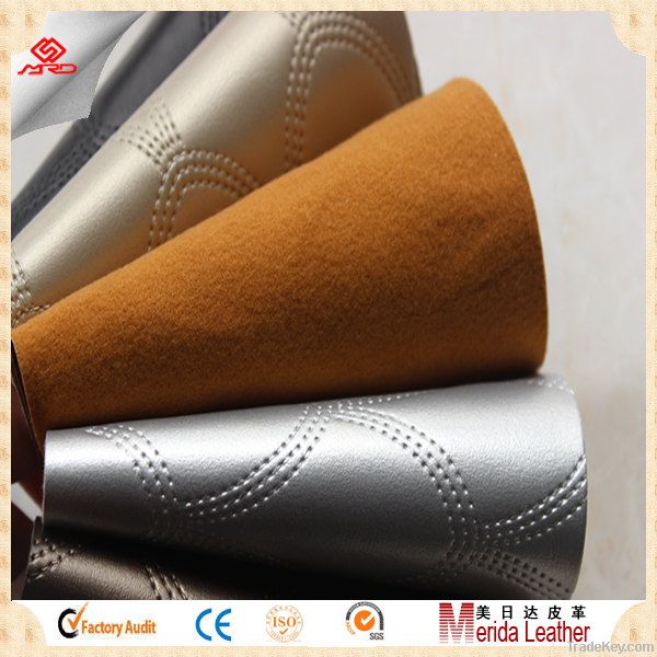 good feeling pvc funiture synthetic leather