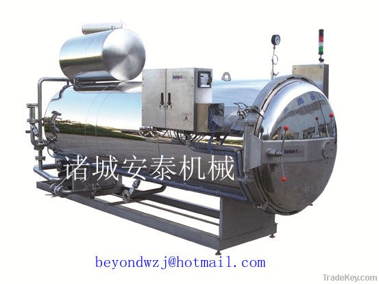 ATP hot water spray&immersion autoclave