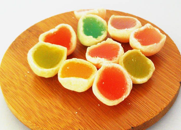 Crispy Soft Center Filled Fruit Juicy Jelly