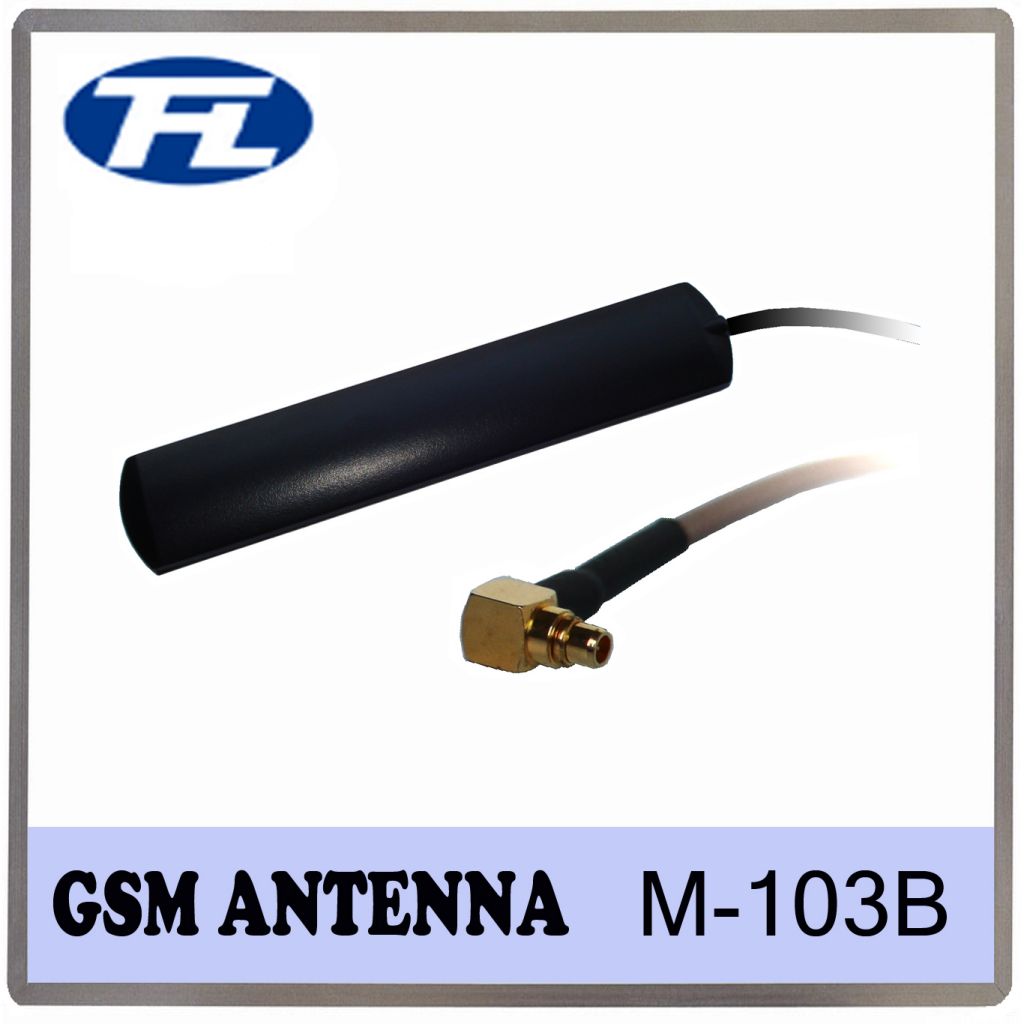 Free Sample Sticking Car GSM Patch Antenna  (SMA/MCX Connector)