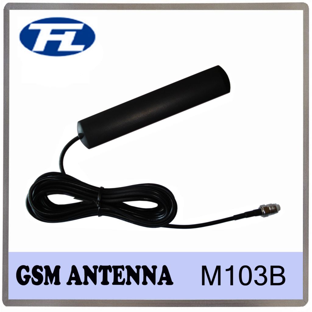 Free Sample Sticking Car GSM Patch Antenna  (SMA/MCX Connector)