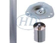 Chrome plated table legs/Dia 60mm