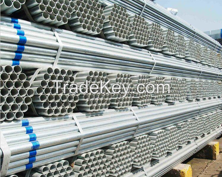 Made in China market factory mill exporter importer pre galvanized steel pipe