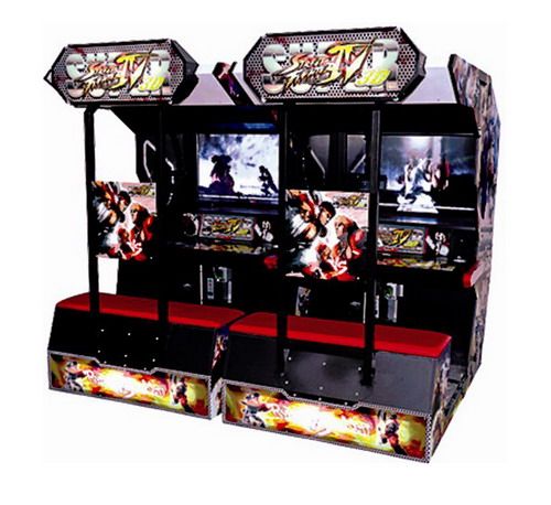 Arcade coin operated frame machine 47 inch 3D Super Street Fighter