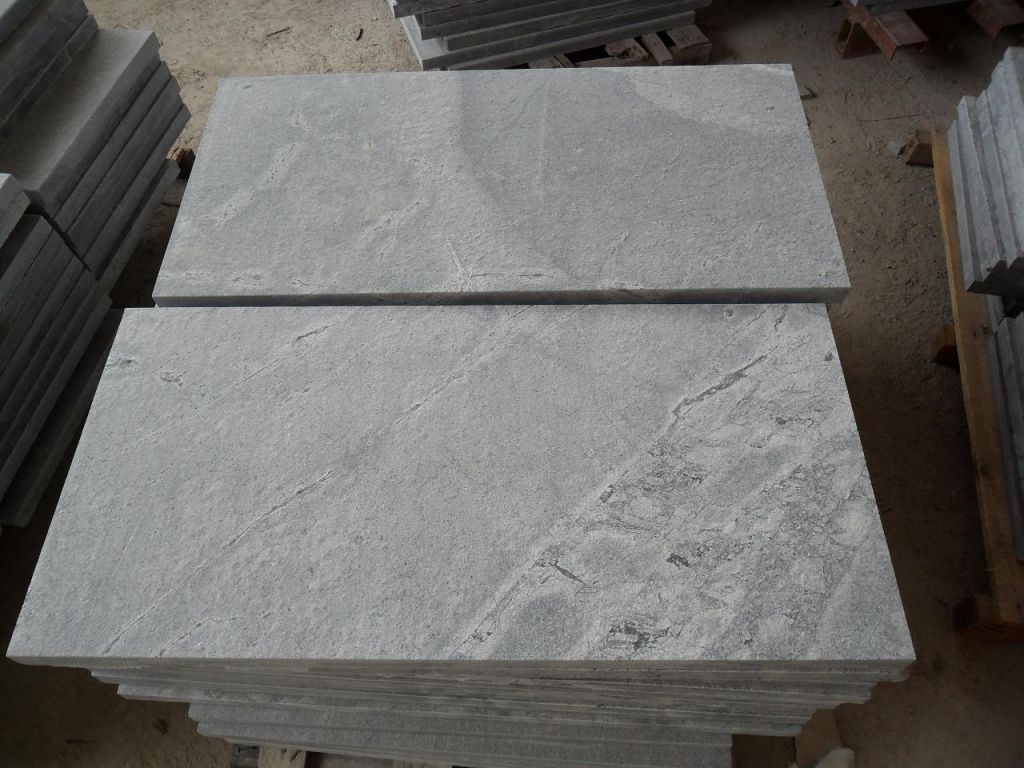 Louis Grey Granite Slab and Tiles 