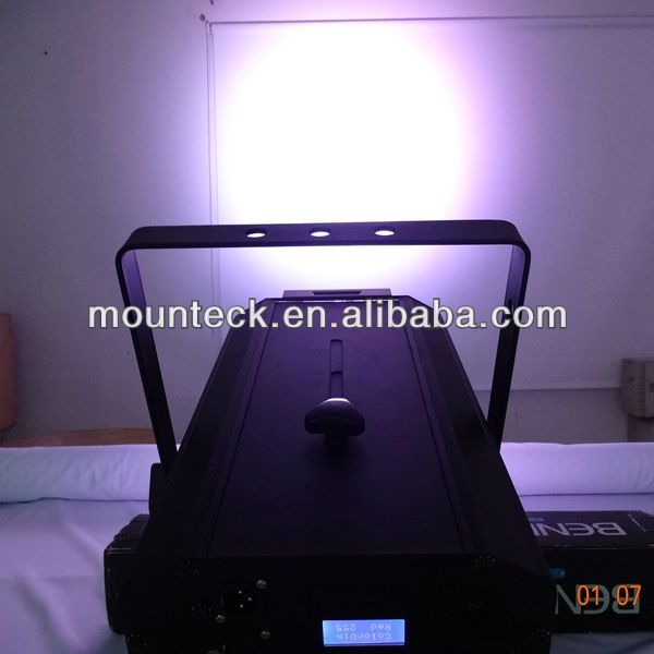 Good quality 100w led theatre spot light with COB led chip RGBW 4in1 one year warranty