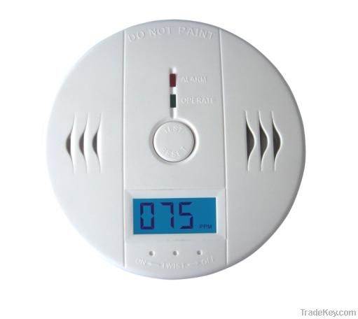 LCD carbon monoxide detector