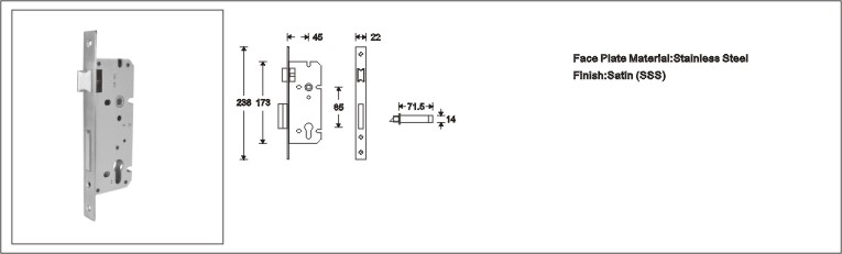 Lock Body & Lock Cylinder