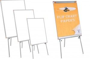 Enamel Magnetic Whiteboard with Tripod Stand