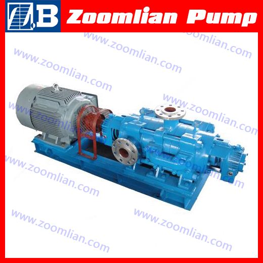 Self-balancing multistage centrifugal mining pump