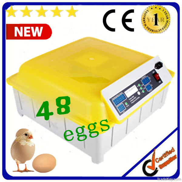 2013 full newest autoamtic 48 eggs incubator