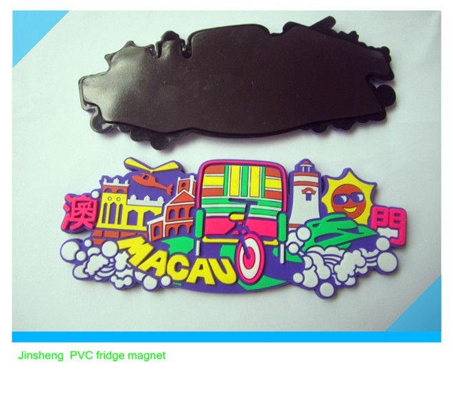 most popular soft PVC fridge magnet